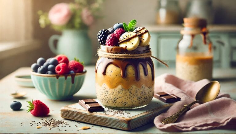 Erdnuss Butter Oats