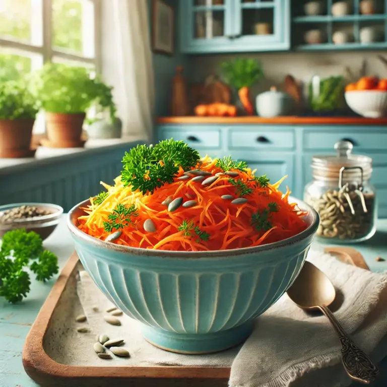 Knackiger Karottensalat – Einfach, gesund und ohne Schnickschnack