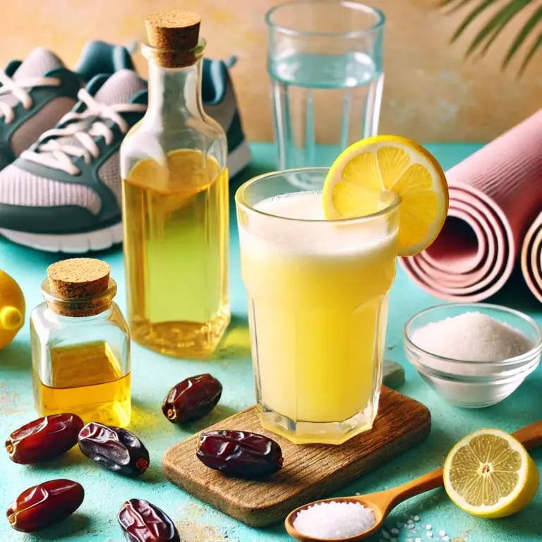 Natürlicher Sportdrink: Basisch, energiereich & perfekt für dein Workout