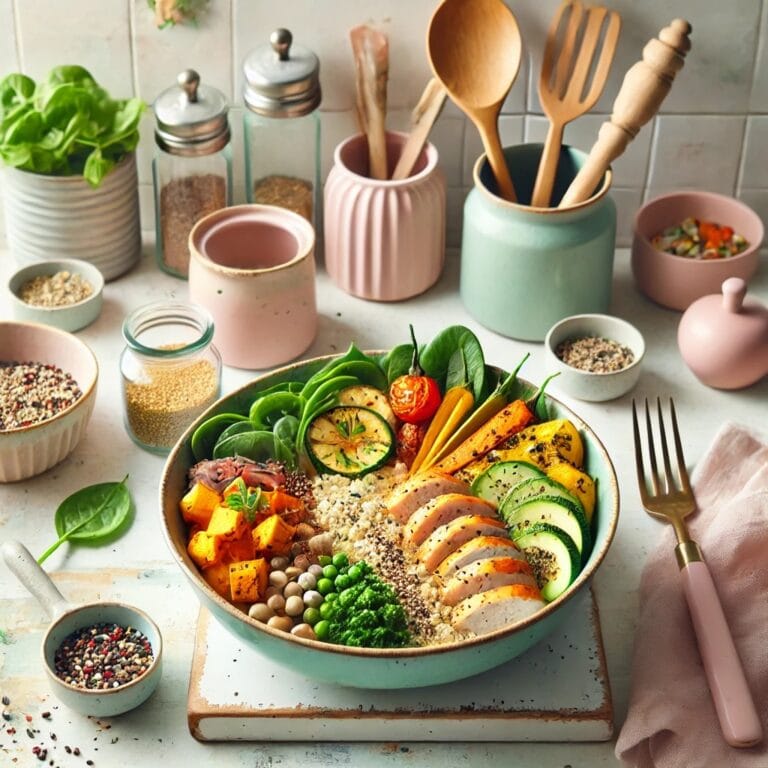 Ausgewogene Meal Prep Bowl: Gesundes Rezept für jeden Tag