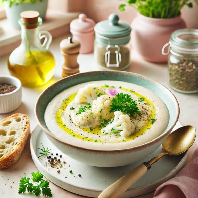 Cremige Blumenkohlsuppe – Gesundes Rezept in 30 Minuten