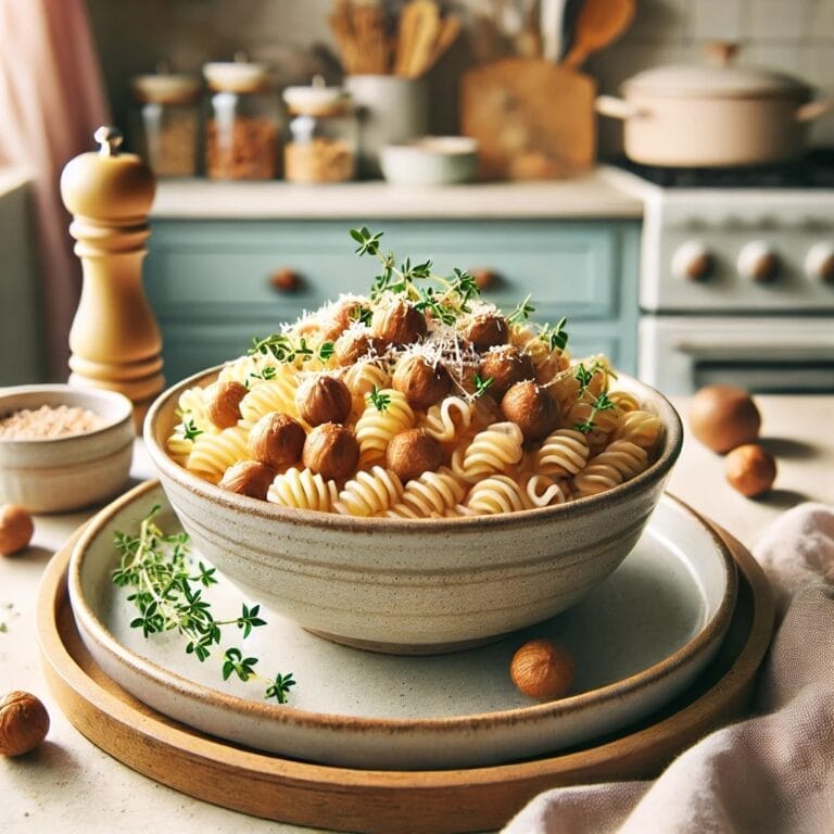Cremige Maronen-Pasta: Das perfekte herbstliche Rezept – vegan und klassisch