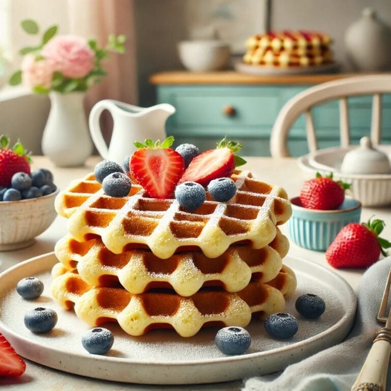 Knusprige Waffeln ohne Ei – glutenfrei, laktosefrei und unglaublich lecker