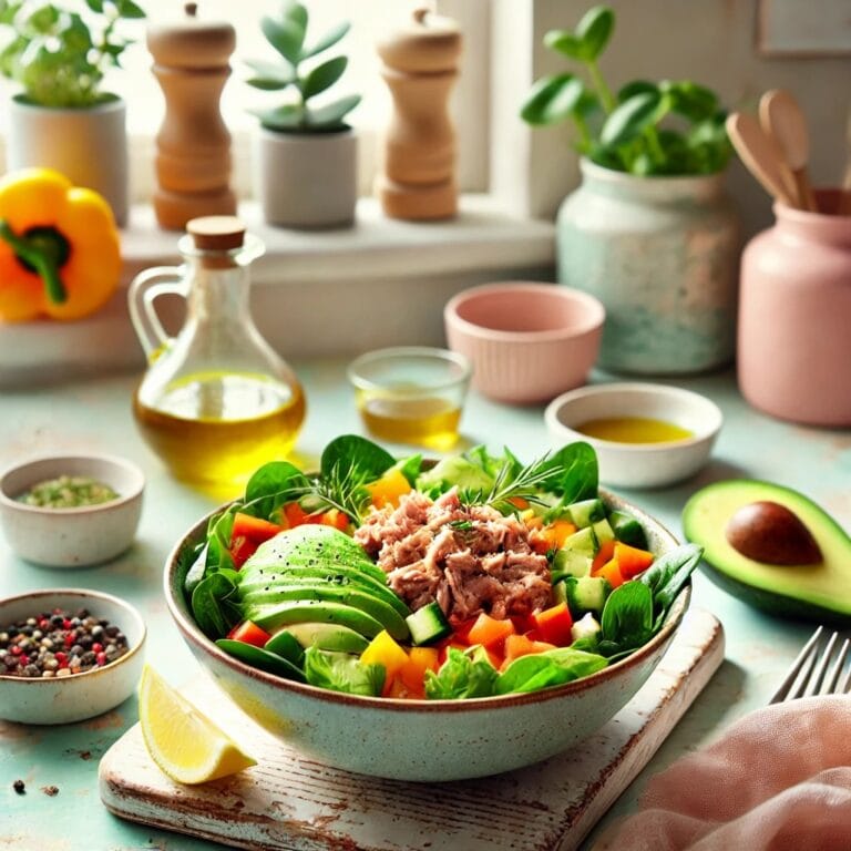Thunfisch-Gemüse-Bowl – Low-Carb, gesund und proteinreich!