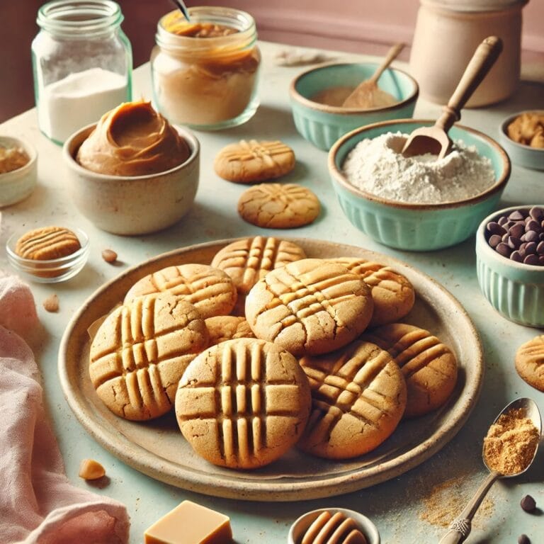 Vegane Erdnussbutter-Cookies – Schnell, einfach & unwiderstehlich lecker!