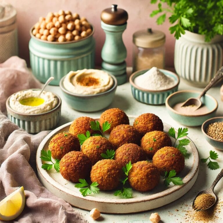 Knusprige Airfryer-Falafel – Gesund, vegan & voller Protein!