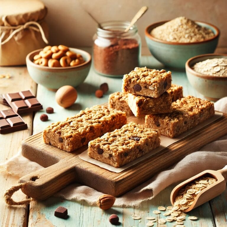Protein Oat Bars – Selbstgemachte Hafer-Protein-Riegel ohne Zucker