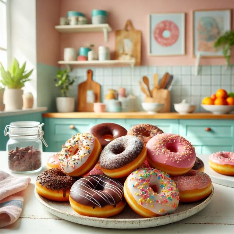 Einfache vegane Donuts – Luftig, Lecker & In 20 Minuten fertig