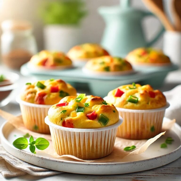Protein-Snack: Low-Carb Eiweiß-Muffins – Schnell, Sättigend & Perfekt für Meal Prep! 