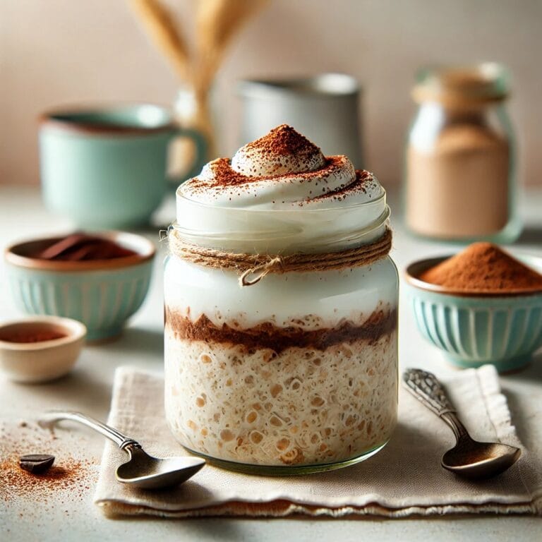 Tiramisu-Overnight-Oats – Das gesunde Frühstücksdessert!