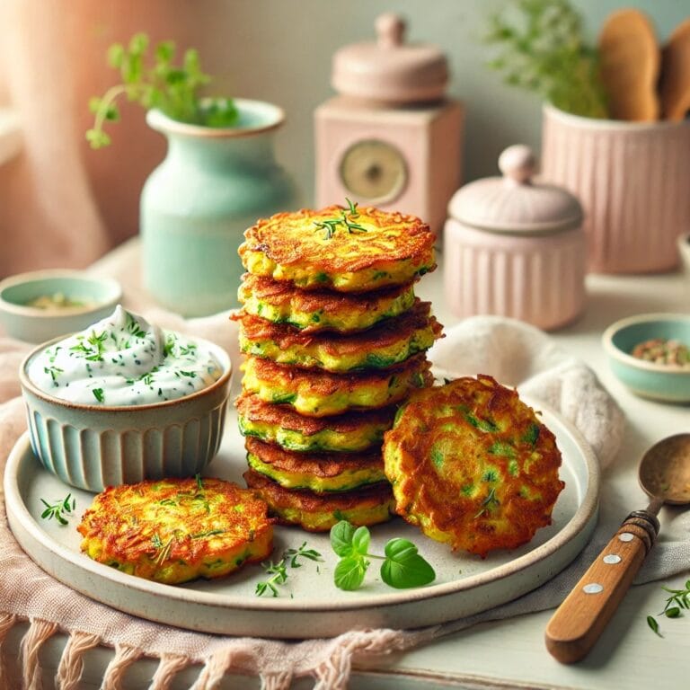 Zucchini-Puffer – Leicht, Sättigend & Meal-Prep-tauglich!