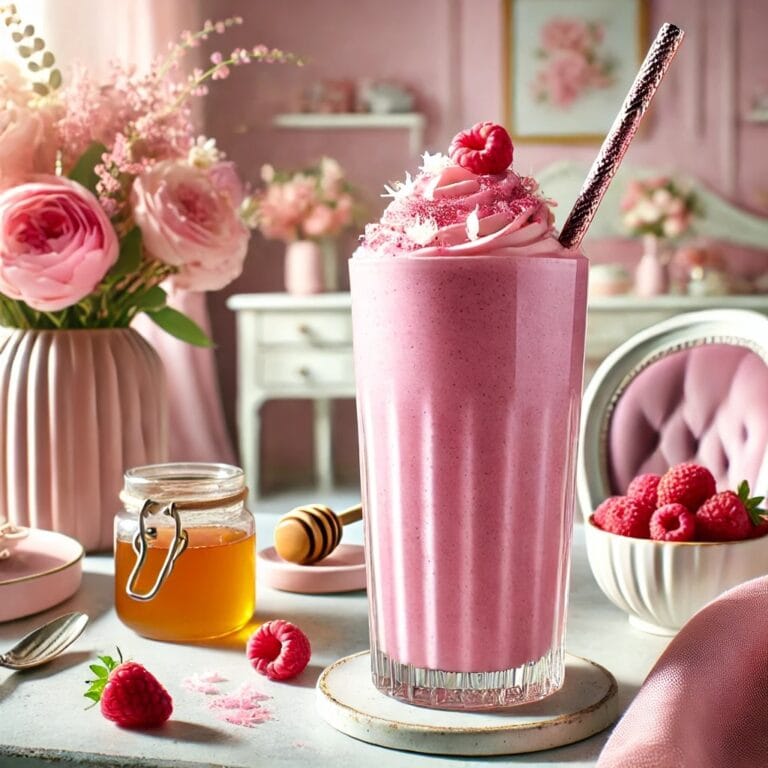 Pink Velvet Power-Smoothie – Vegan & Zuckerfrei !