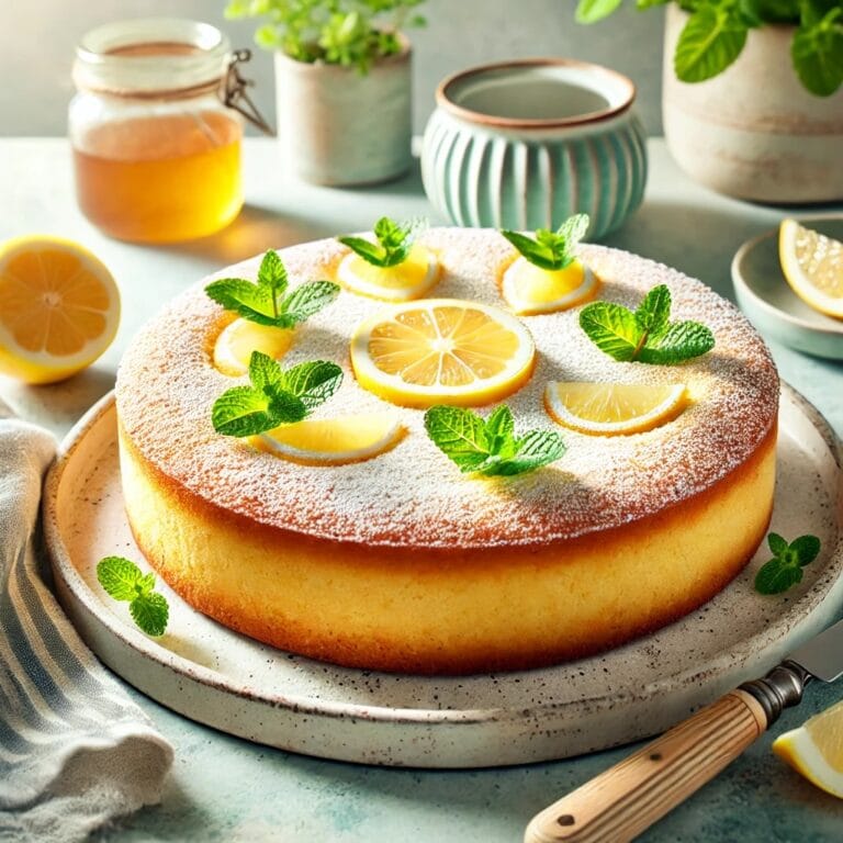 Fluffiger Zitronen-Ricotta-Kuchen – Leicht, Saftig & Perfekt für den Frühling!