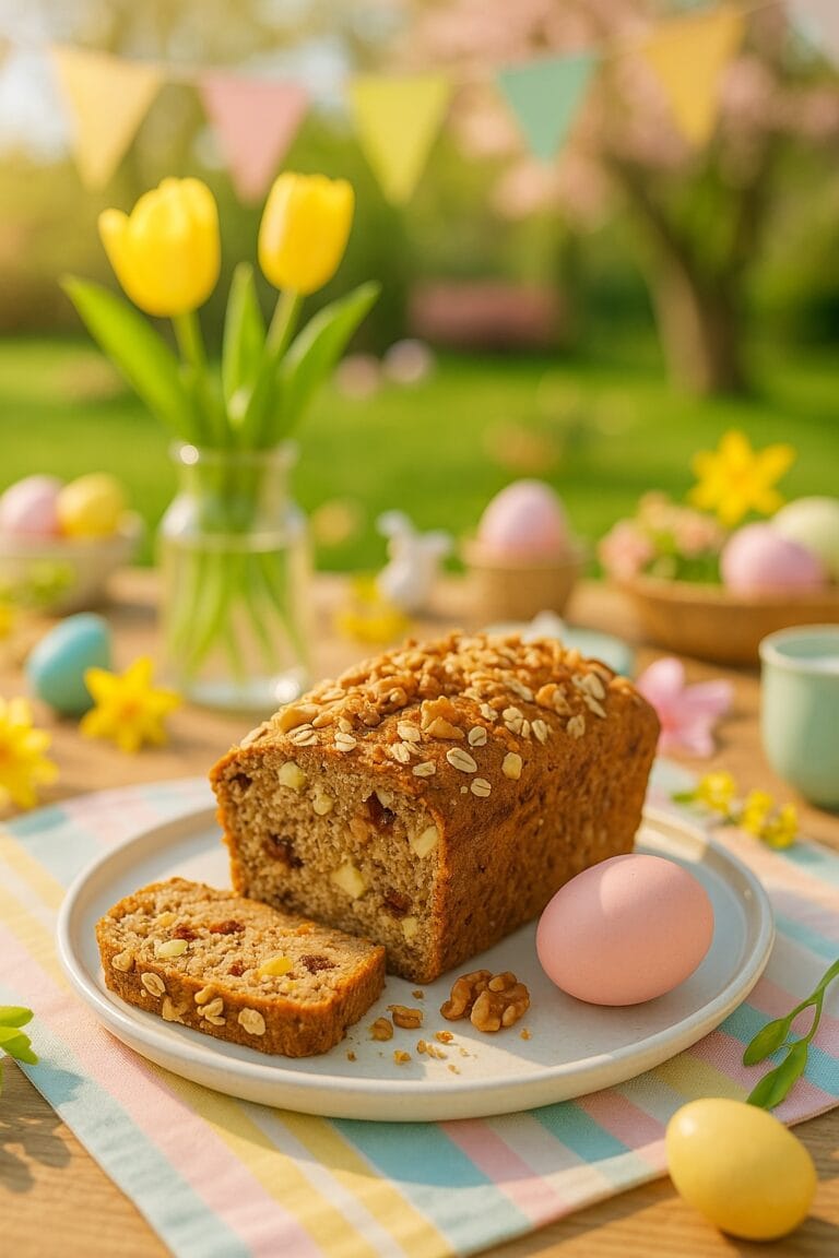Apfel-Nuss-Brot mit Dinkel – einfach & schnell