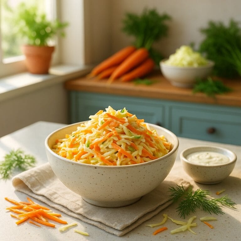 Coleslaw – Einfacher Weißkohlsalat mit Wow-Garantie