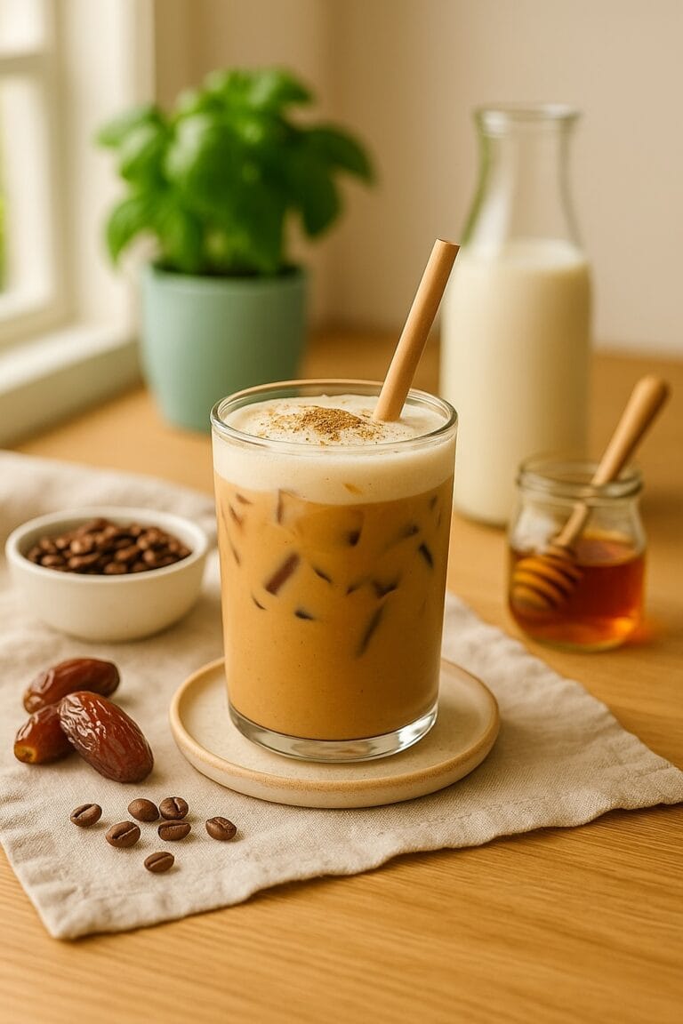 Eiskaffee selber machen – ohne raffinierten Zucker, aber mit vollem Geschmack