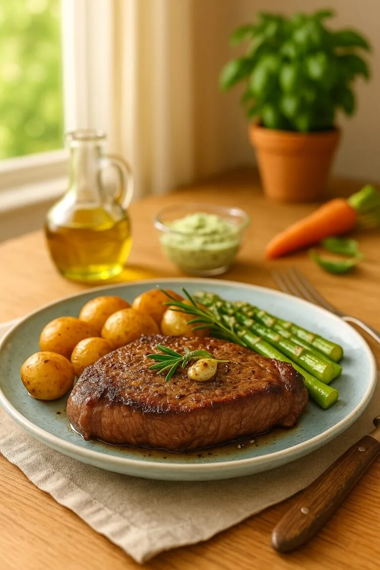Perfektes Rumpsteak aus der Pfanne
