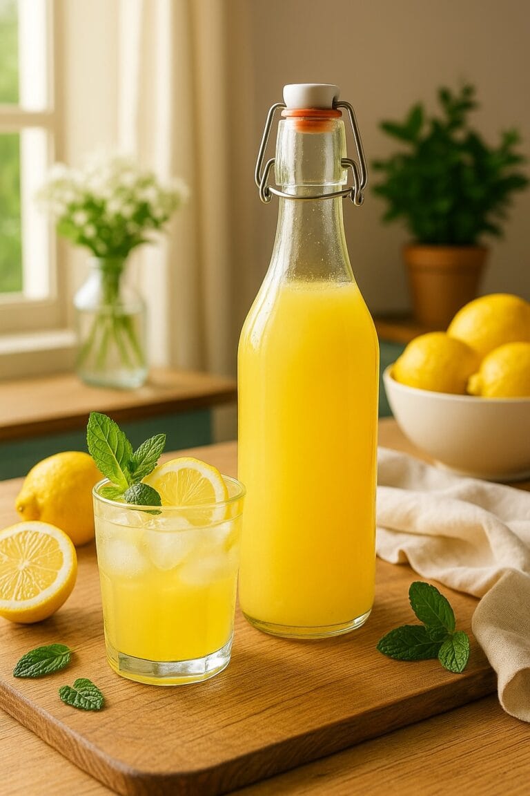 Limoncello alkoholfrei – erfrischender Zitronenlikör ohne Alkohol