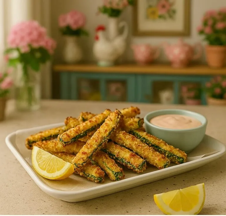 Airfryer Zucchini-Fritten: Knusprig, Low-Carb & in 15 Min. fertig