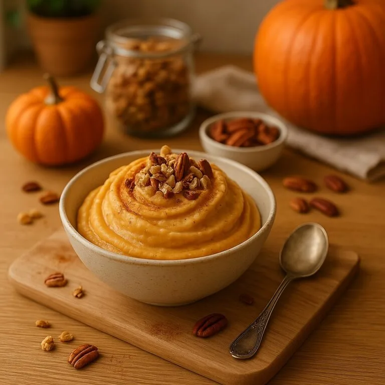 Pumpkin Spice Nicecream – Cremiges Herbst-Eis
