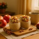 Apfel-Walnuss Overnight Oats – Meal-Prep-Frühstück mit Herbst-Vibes